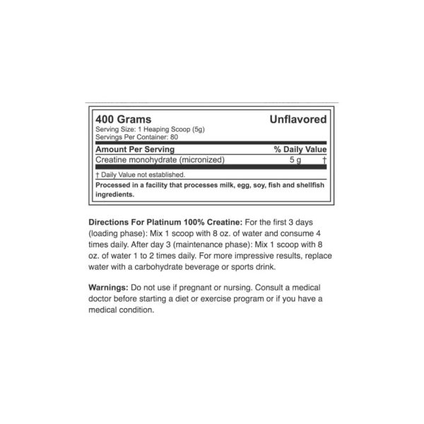 CREATINA PLATINUM - Imagen 2