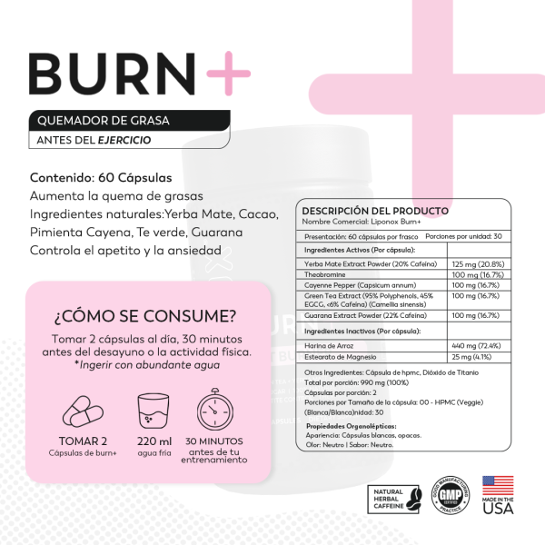 Liponox Burn+ - Imagen 3