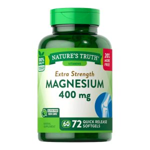 Magnesio 400 Mg - 72 Cápsulas Blandas