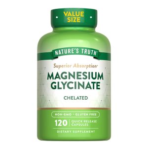 Magnesio Glicinato 200 Mg - 120 Cápsulas