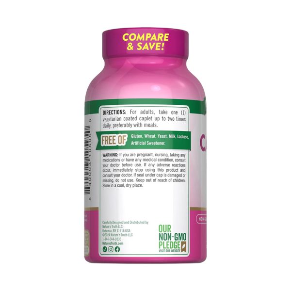 Calcio 600 mg + Vitamina D3 - Imagen 2