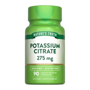Citrato de Potasio 275 mg - 90 Cápsulas