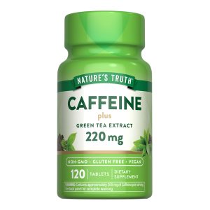 Cafeína 200 Mg con Té Verde – 120 Cápsulas