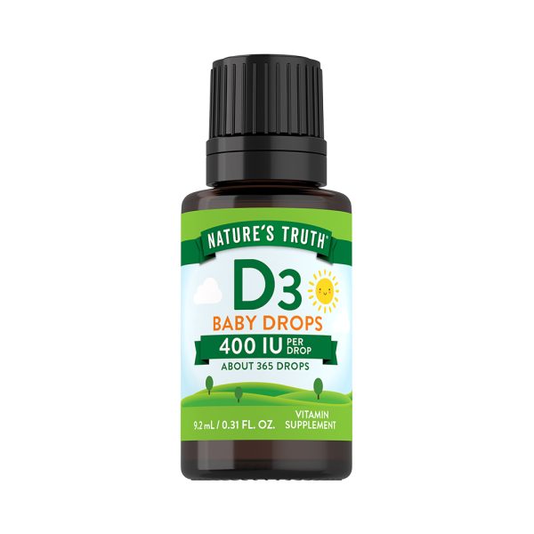 Baby Vitamin D3 10 Mcg (400 UI) Gotas 9,2 Ml